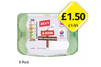 Londis Jack's Medium Eggs offer