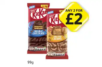 Londis KitKat Double Chocolate, Salted Caramel offer