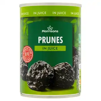 Morrisons Morrisons Prunes in Juice (410g) offer