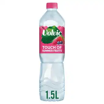 Morrisons Volvic Touch of Fruit Summer Fruits Natural Flavoured Water offer