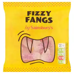 Sainsbury's Sainsbury's Fizzy Fangs 75g offer