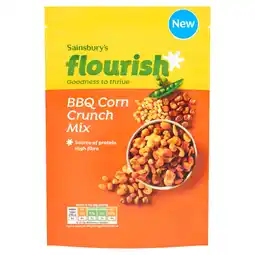 Sainsbury's Sainsbury's Flourish BBQ Corn Crunch Mix 120g offer