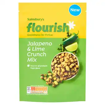 Sainsbury's Sainsbury's Flourish Jalapeno & Lime Crunch Mix 120g offer