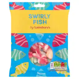 Sainsbury's Sainsbury's Jelly Swirly Fish 160g offer