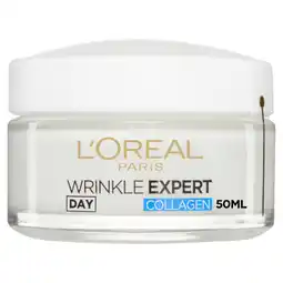 Asda L'Oreal Paris Wrinkle Expert 35+ Collagen Day Hydrating Cream Pot offer