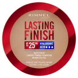 Asda Rimmel Lasting Finish 25HR Latte Compact Foundation 010 offer