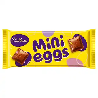 Sainsbury's Cadbury Mini Eggs Large Chocolate Bar 360g offer