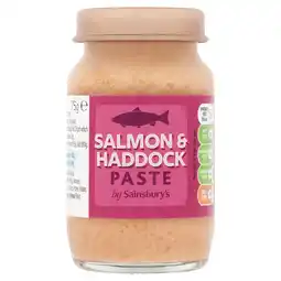 Sainsbury's Sainsbury's Salmon & Haddock Paste 75g offer