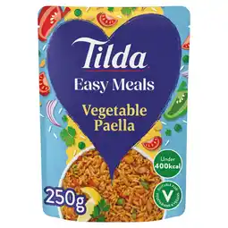 Sainsbury's Tilda Easy Meals Vegetable Paella 250g offer