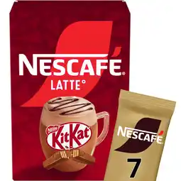 Sainsbury's Nescafe KitKat Latte Sachets 7 x 21g offer