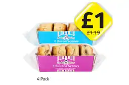 Londis Becky's Bakery Devon Scones, Sultana Scones offer