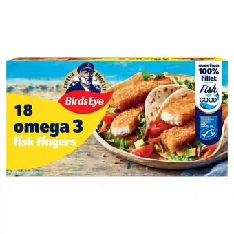 Morrisons Birds Eye 18 Omega Fish Fingers offer