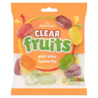 Morrisons Morrisons Clear Fruits offer