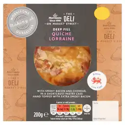 Morrisons Market Street Deli Quiche Lorraine offer