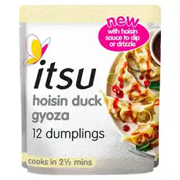 Morrisons Itsu Hoisin Duck Gyoza Dumplings offer