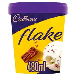 Morrisons Cadbury Flake Ice Cream Tub offer