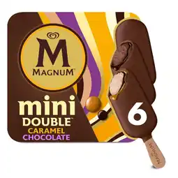 Morrisons Magnum Mini Double Chocolate & Double Caramel Ice Cream Sticks offer