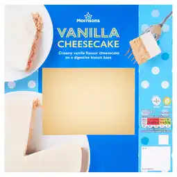 Morrisons Morrisons Vanilla Cheesecake 475g offer