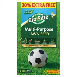 Morrisons Westland Gro-Sure Multi-Purpose Lawn Seed 13m2 offer