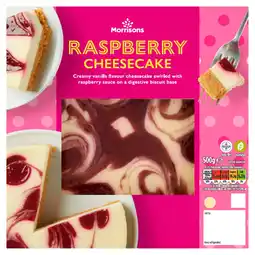 Morrisons Morrisons Raspberry Cheesecake offer