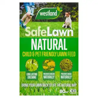 Morrisons Westland Safelawn Child & Pet Friendly Lawn Feed 80m2 offer