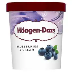 Morrisons Haagen Dazs Blueberry Ice Cream offer