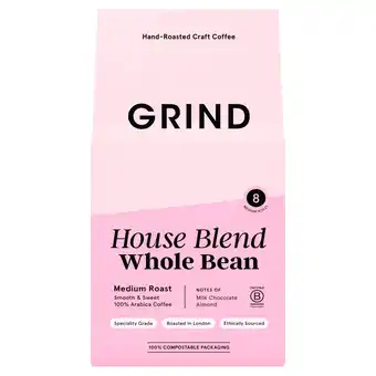 Sainsbury's Grind House Blend Whole Bean 200g offer