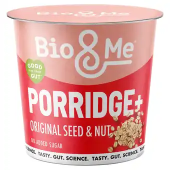 Sainsbury's Bio & Me Porridge Original Seed & Nut 65g offer