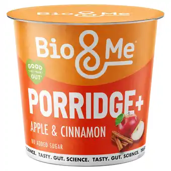 Sainsbury's Bio & Me Porridge Apple & Cinnamon 65g offer