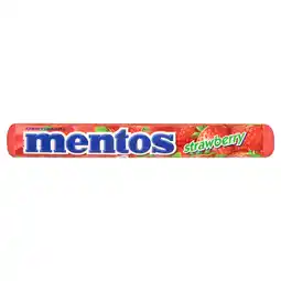 Sainsbury's Mentos Strawberry Chewy Dragees 38g offer