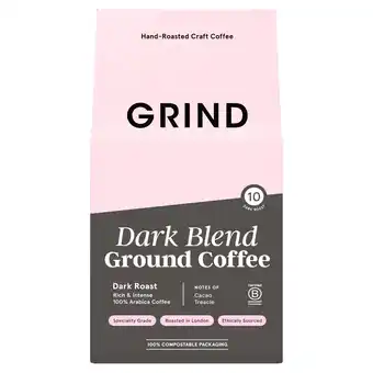 Sainsbury's Grind Dark Blend Ground Coffee 200g offer