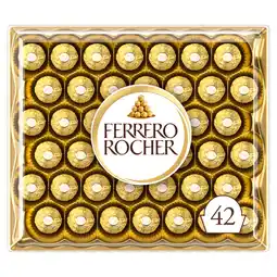 Asda Ferrero Rocher Gift Box of Chocolate 42 Pieces (525g) offer