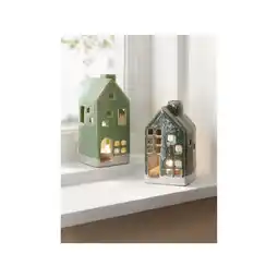 Asda George Home Sanctuary House Tealight Holder - Set of 2 offer