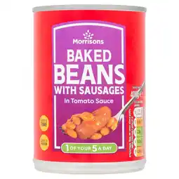 Morrisons Morrisons Baked Beans & Sausages offer