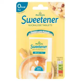 Morrisons Morrisons Sucralose Sweetener Tablets offer