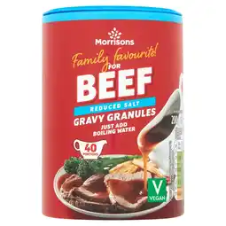 Morrisons Morrisons Reduced Salt Gravy Granules offer