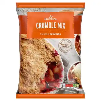 Morrisons Morrisons Crumble Topping Mix offer