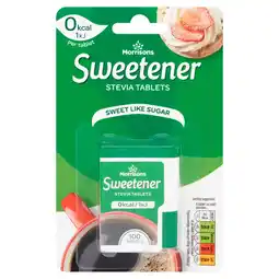 Morrisons Morrisons Stevia Sweetener Tablets offer