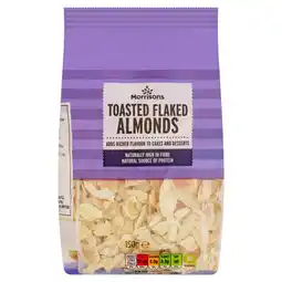 Morrisons Morrisons Toasted Flaked Almonds offer