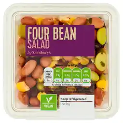 Sainsbury's Sainsbury's Four Bean Salad 250g offer