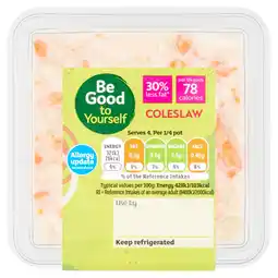 Sainsbury's Sainsbury's Coleslaw, Be Good to Yourself 300g offer