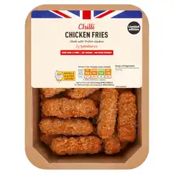 Sainsbury's Sainsbury's Chilli Chicken Fries 300g offer