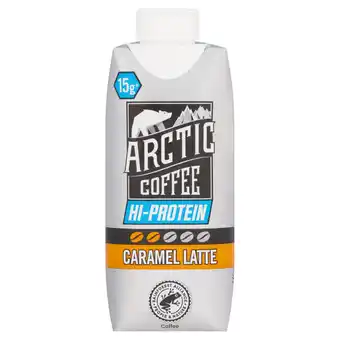 Sainsbury's Arctic Iced Coffee Hi Protein Caramel Latte 330ml offer