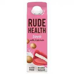 Sainsbury's Rude Health Soya with Calcium 1L offer