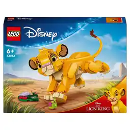 Sainsbury's LEGO Disney Simba the Lion King Cub Building Toy 43243 offer