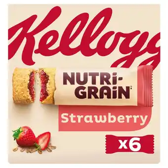 Morrisons Kellogg's Nutri-Grain Strawberry Snack Bars offer