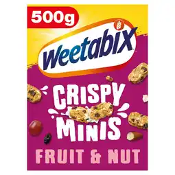 Morrisons Weetabix Crispy Minis Fruit And Nut offer