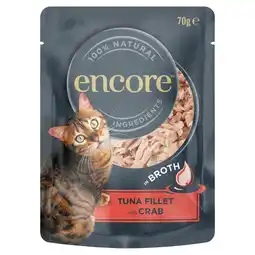 Morrisons Encore Pouch Tuna Fillet With Crab In Broth offer