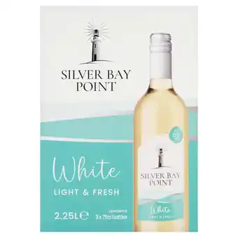 Morrisons Silver Bay Point White offer