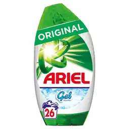 Morrisons Ariel Original Washing Liquid Gel 26w offer